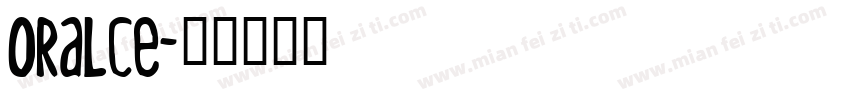 oralce字体转换