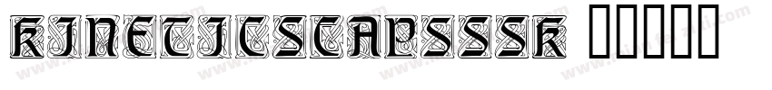 KineticSCapsSSK字体转换