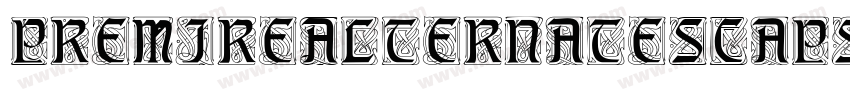 PremireAlternateSCapsSSK字体转换