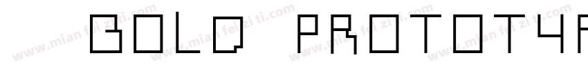 思源Bold_Prototype字体转换