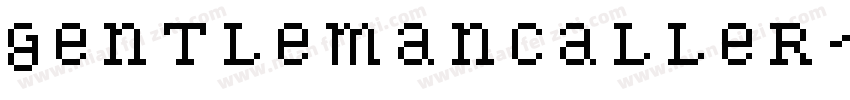 GentlemanCaller-EM3W字体转换