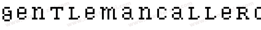 GentlemanCallerOutlineItal-MoGp字体转换
