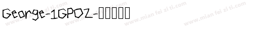 George-1GPOZ字体转换
