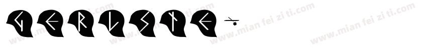 GERLSTE字体转换