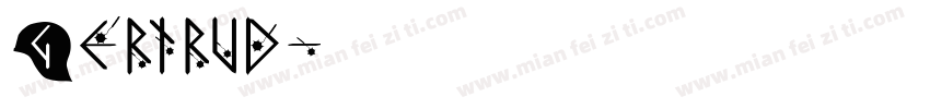 Gertrud字体转换