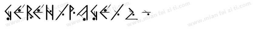 geren/page/2字体转换