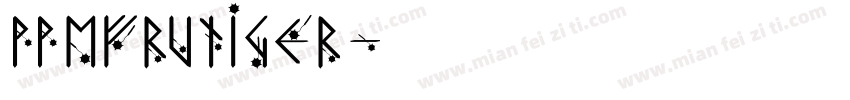 ppmfrutiger字体转换