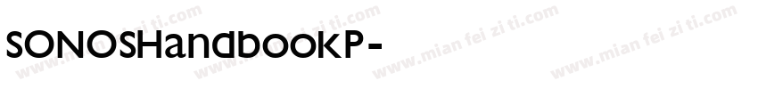 SONOSHandbookP字体转换
