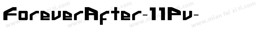 ForeverAfter-11Pv字体转换