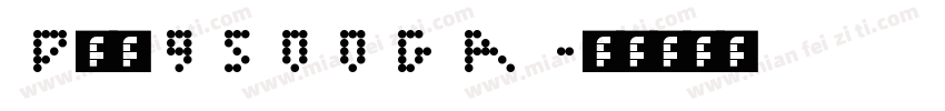 Dpk9500GA字体转换