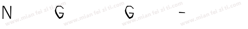 NagomiGokubosoGothic字体转换