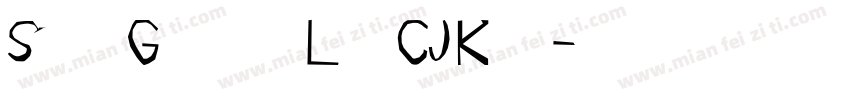 SweiGothicLegCJKtc字体转换