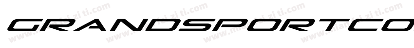 GrandSportCondensedItalic字体转换