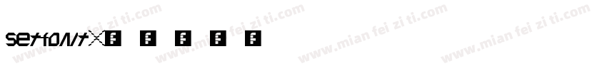 setfont字体转换