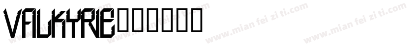 valkyrie字体转换