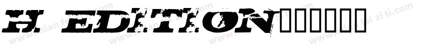 H_Edition字体转换