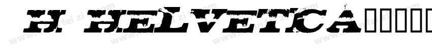 _H_Helvetica字体转换