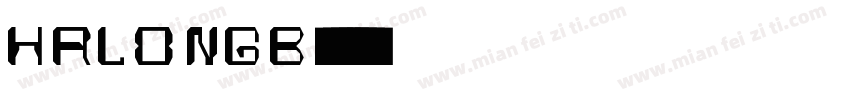 HALONGB字体转换