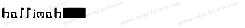 hallimah字体转换