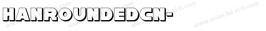 HanRoundedCN字体转换