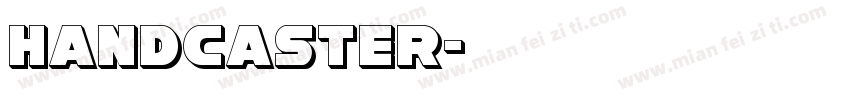 Handcaster字体转换