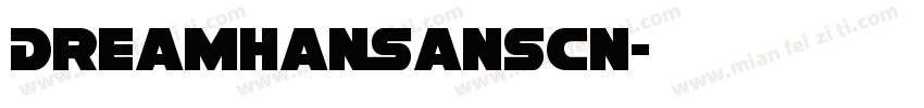 DreamHanSansCN字体转换