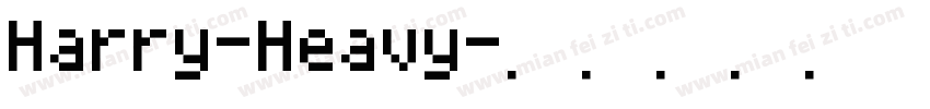 Harry-Heavy字体转换