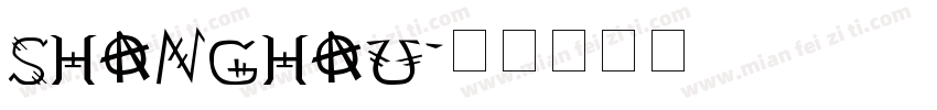 shanghau字体转换