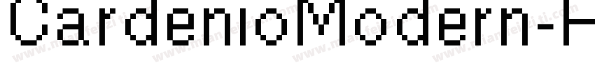 CardenioModern-Reg字体转换