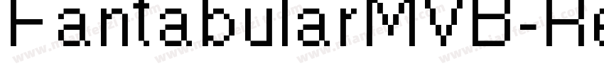 FantabularMVB-Reg字体转换