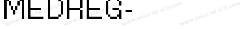 MEDREG字体转换