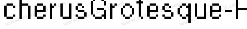 cherusGrotesque-Reg字体转换