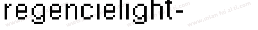 regencielight字体转换