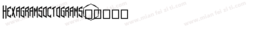 Hexagramsoctograms字体转换