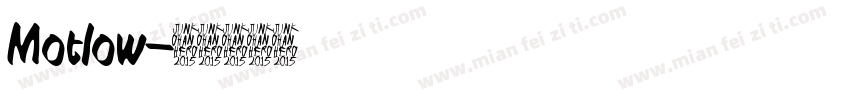 Motlow字体转换