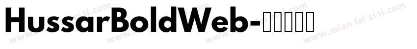 HussarBoldWeb字体转换