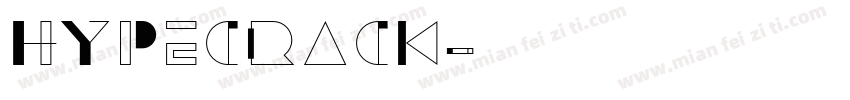 hypecrack字体转换