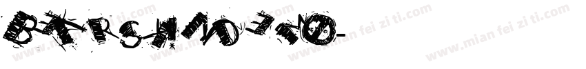BearskinDEMO字体转换