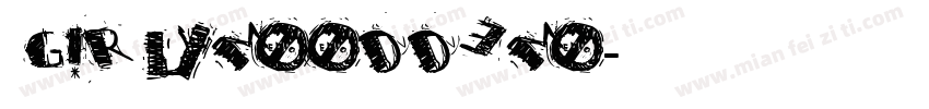 GirlymoodDEMO字体转换