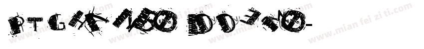 PTGHANBOLDDEMO字体转换