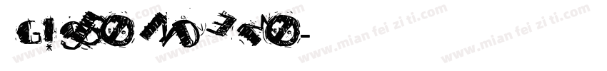 gisbondemo字体转换