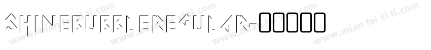 ShineBubbleRegular字体转换