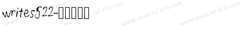 writes522字体转换