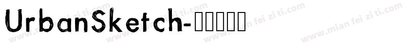 UrbanSketch字体转换