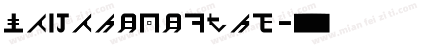 Japanesefont字体转换