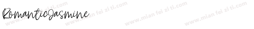 RomanticJasmine字体转换