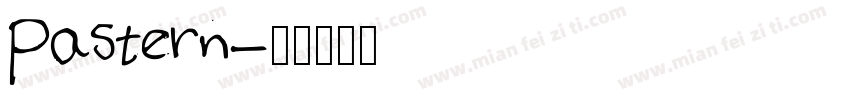 Pastern字体转换