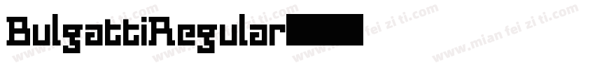BulgattiRegular字体转换