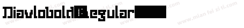 Diavlobold-Regular字体转换