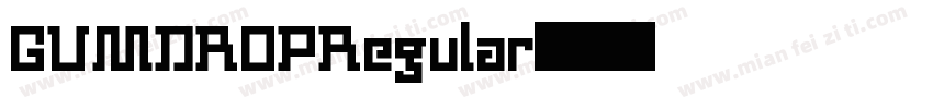 GUMDROPRegular字体转换